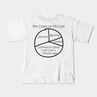 Pie Chart of My Life Kids T-Shirt